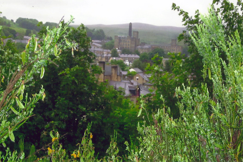 Peel Street in the distance