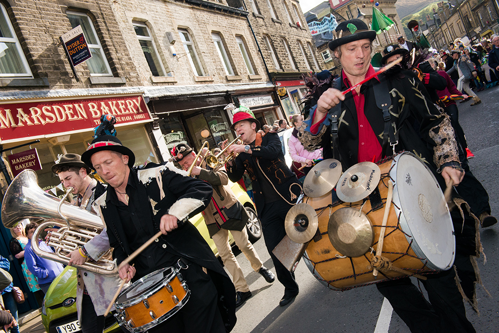 Parade on Peel Street