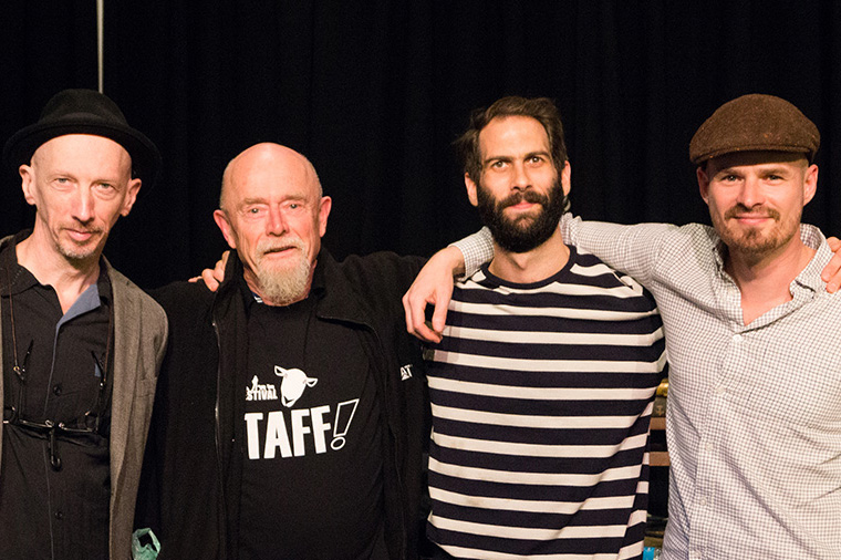 Ellery Eskellin, John Quail, Matthew Bourne and Chris Sharkey