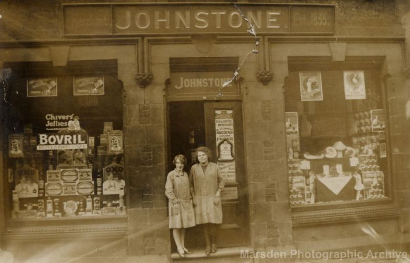 Johnstones shop on Peel Street Marsden